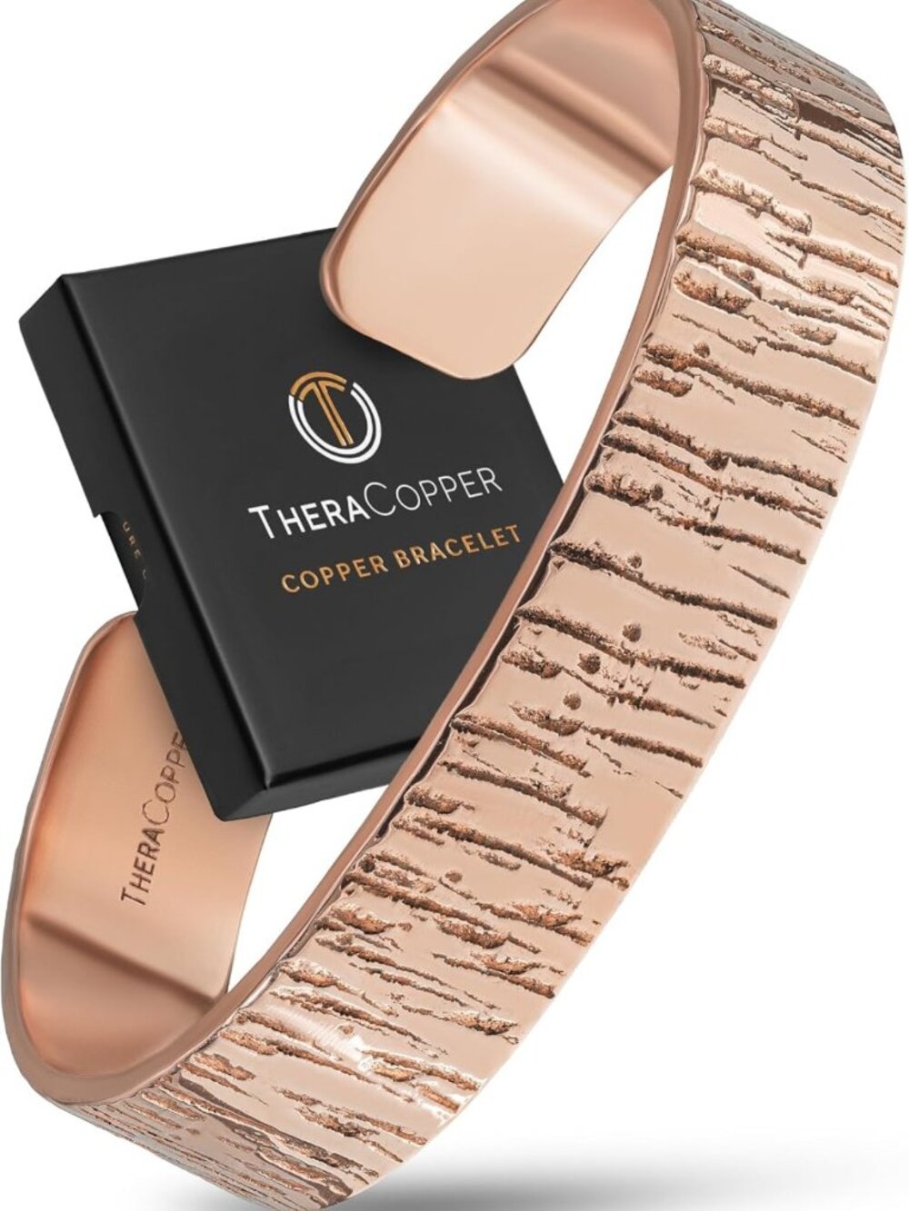 Stylish Pure Copper Cuff Bracelets for Women & Men - Adjustable, Durable Design